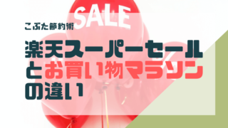 アイキャッチ026(楽天市場スーパーセールとお買い物マラソン)